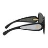 Loewe Irregular Shape Sunglasses With Mirror Leg Decoration Unisex Sunglasses Black LW40108I01C