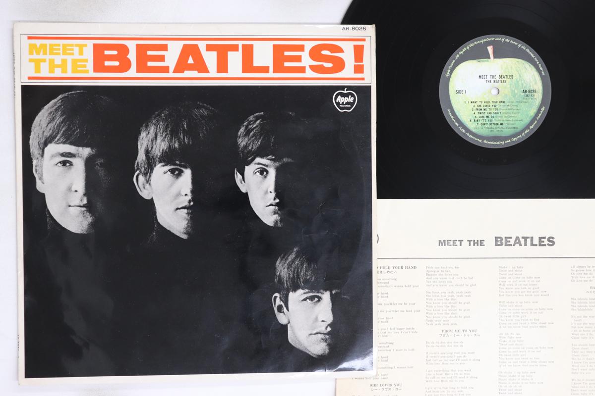 

LP Пластинка BEATLES - Meet The Beatles AR8026 APPLE 1973 Япония Рок Б/у