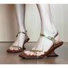 Fashion New Style Designer Summer Narrow Band Heel Women Slippers Shoes Fashion Open Toe Shoes Design Style Banquet Party Sandals Shoes