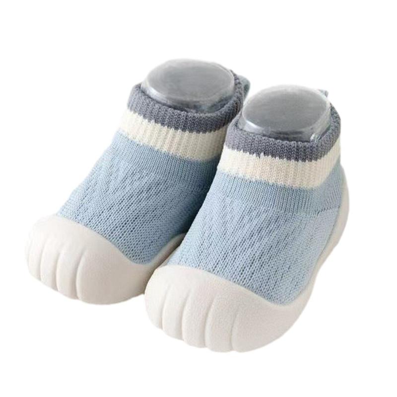 Kleinkind Baby Weiche Rutschfeste Sohle Schuhe Socken Stil Schuhe Erste Laufschuhe