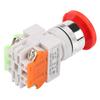 Self Locking Emergency Stop Mushroom Push Button Switch 22mm Mount LAY37 11ZS
