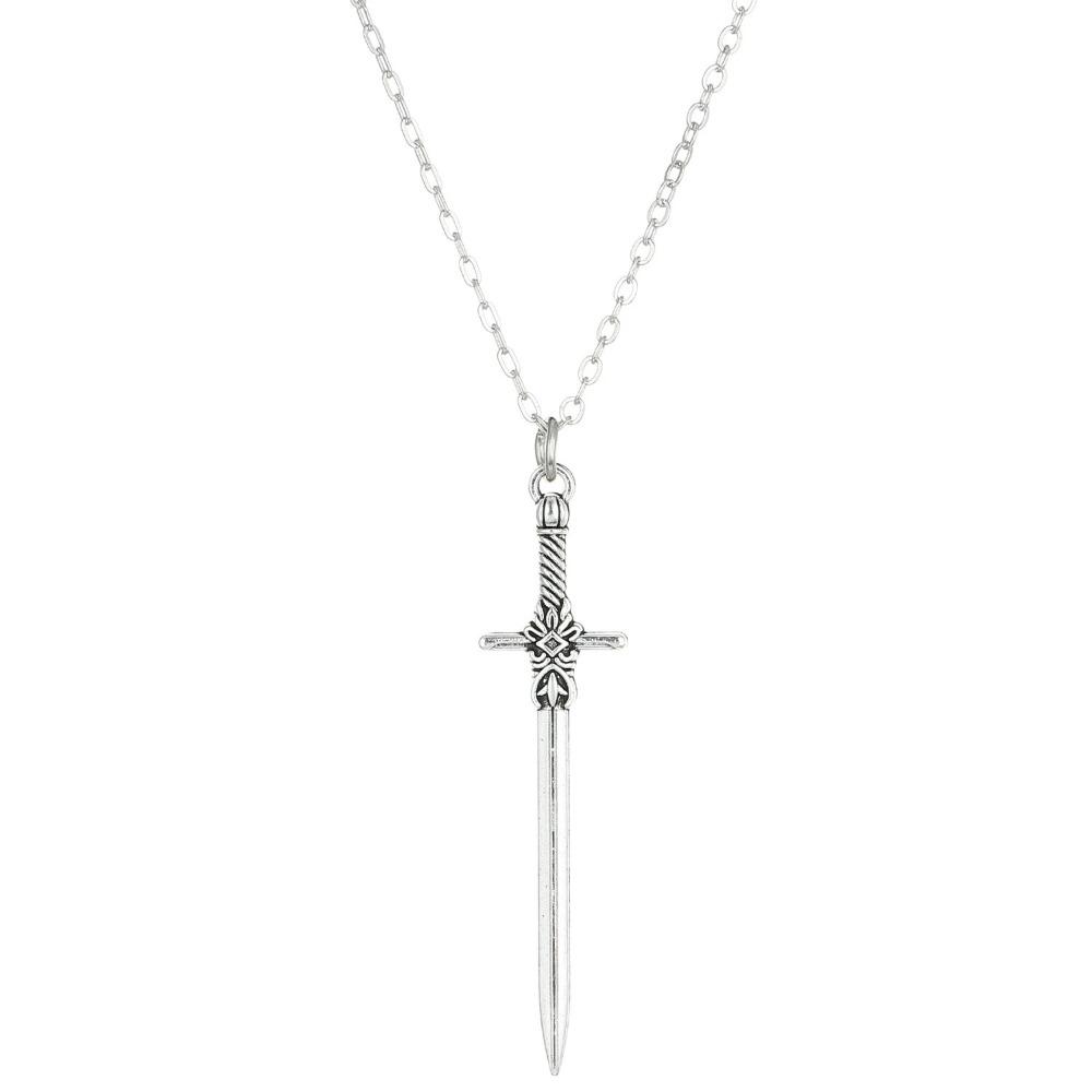 SUMENG New Fashion Sword Pendant Necklace Sword Pagan Gothic Spells Witchcraft Witches Medieval Jewelry Gifts