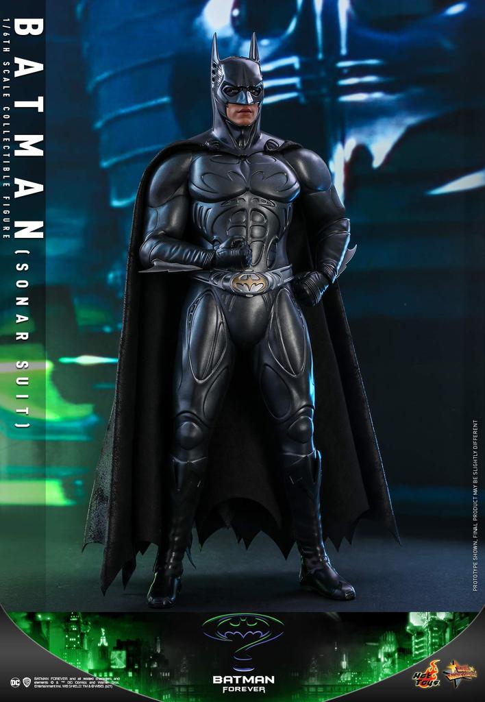 Movie Masterpiece Batman Forever Batman Draktskalafigur Svart (Sonarversjon) 1/6
