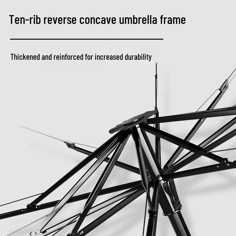 Retractable Car Windshield Sunshade Umbrella – Heat Insulation & Sun Protection