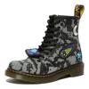 DR. Martens 1460 Leder Mode Bequeme Stiefel Kinderstiefel Schwarz Grau 27889057