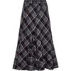 Adidas Originals Check Skirt Striped Plaid Sports Fashion Versatile Casual Long Skirt Women skirts KT6381