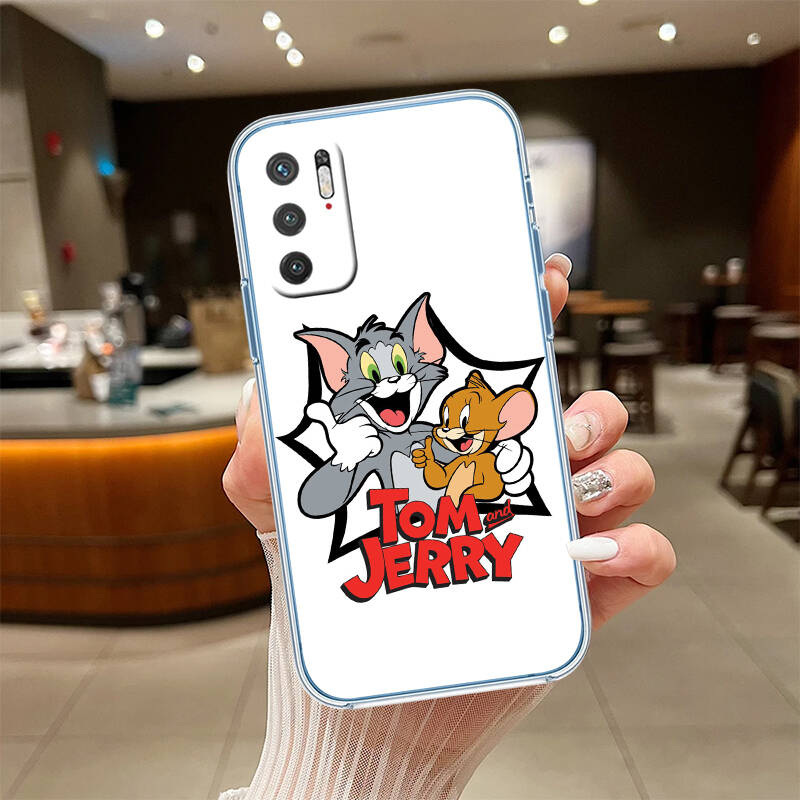 Tom and Jerry Case for Motorola E7 E22 E20 E13 E15 E22S E30 E40 G10 G20 G04 G22 G23 G05 G75 G35 G55 G6 G7 G8 G9 Plus Power Play