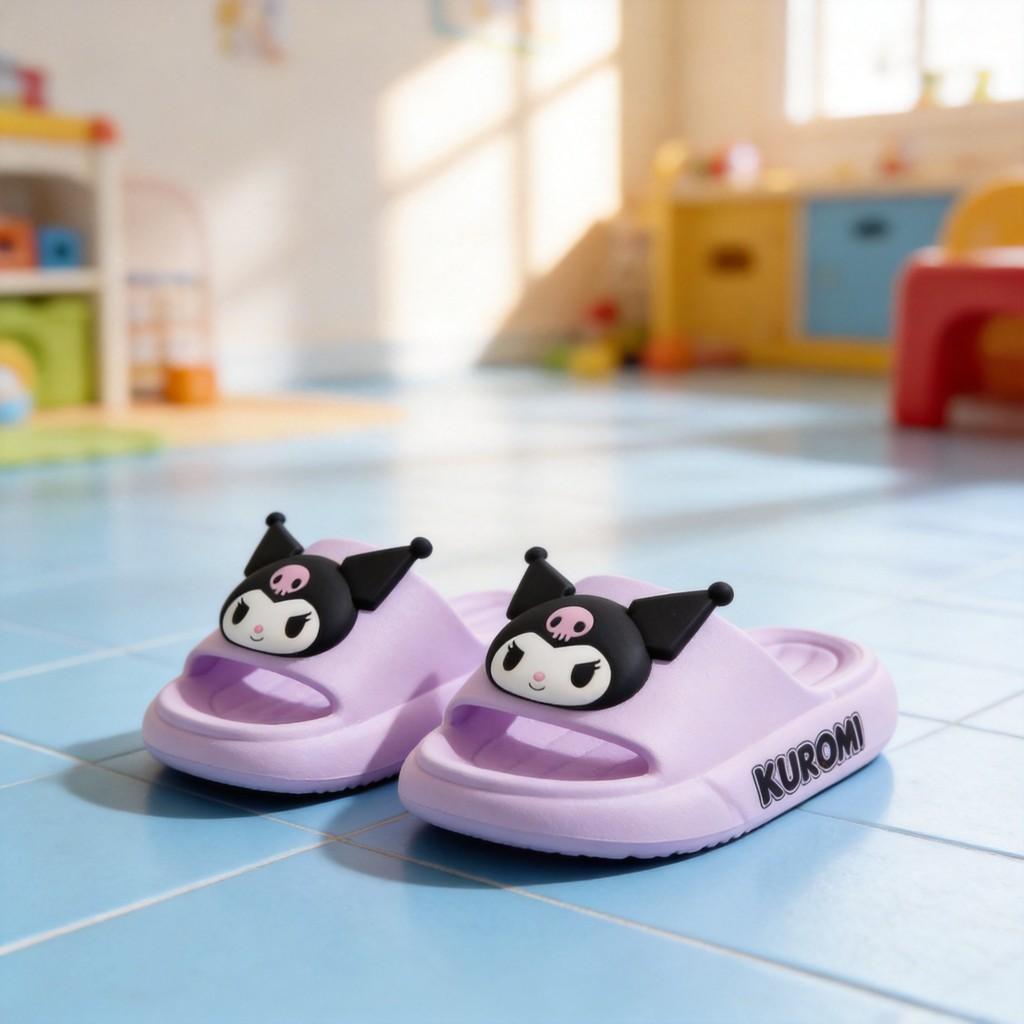 Hello Kitty Melody Kuromi Cinnamoroll Summer Sandals With Eva Breathable Mesh For Indoor And Outdoor Play