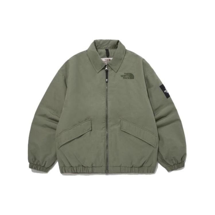 The North Face Puffer Jacket Unisex Army Green NJ3NP61L