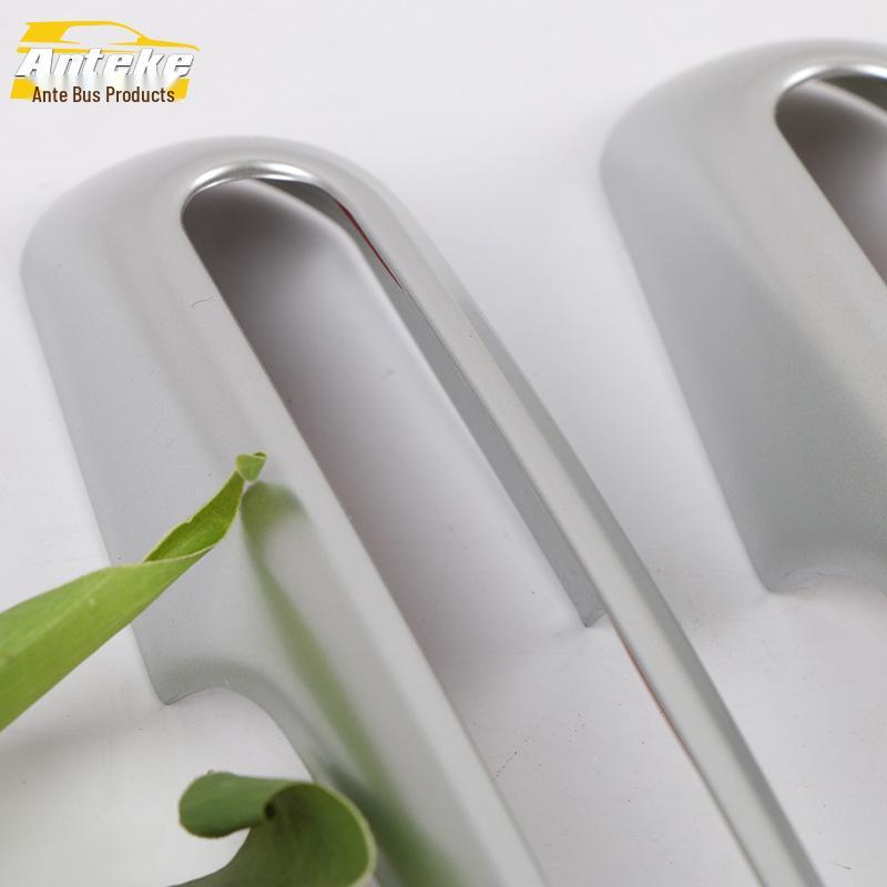 Compatible with 16 Models: Discovery Freelander Door Handle Bright Strip & Armrest Handle Sticker