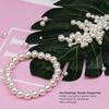 1320Pcs Pearl Beads for Jewelry Making 4/6/8/10mm Round Pearls for Bracelets Making Kit for Bracelet Necklace DIY Decoration