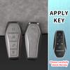 Alloy Car Key Cover Case For Byd Song Plus Ev Dolphin Seal U Dmi Atto 3 Sealion 6 Han Qin Car Keychain Key Shell Accessories
