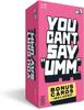You Can't Say UMM Game Family Word Party Board Games