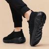 Women Sneaker Knit Comfortable Thick Sole Casual Shoes Breathable Stylish Sports Women Tennis Shoes Female Shoes Plus Size Men