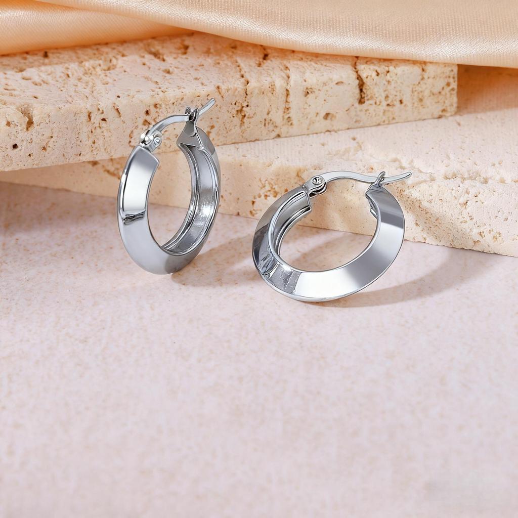 2025 Luxury Titanium Steel Earrings - No Fade, High-End Feel