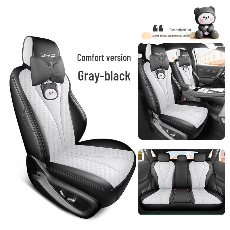 BYD Sea Lion 06dmi/06ev Leather Seat Covers - Full Coverage Cushion Special