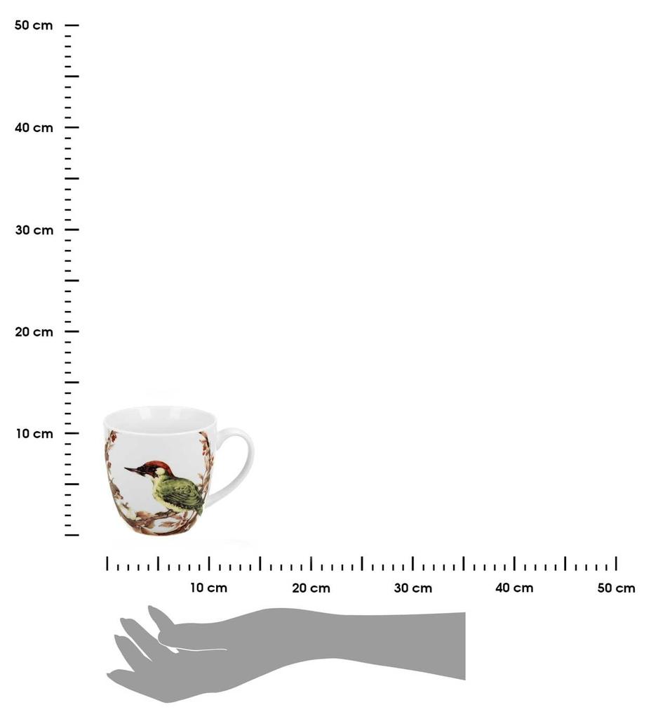 Porcelanowy Kubek Animals Dzięcioł 460