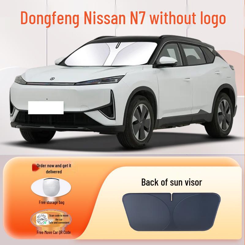 Nissan N7 Sun Visor Sunshade: UV Protection for Front Windshield