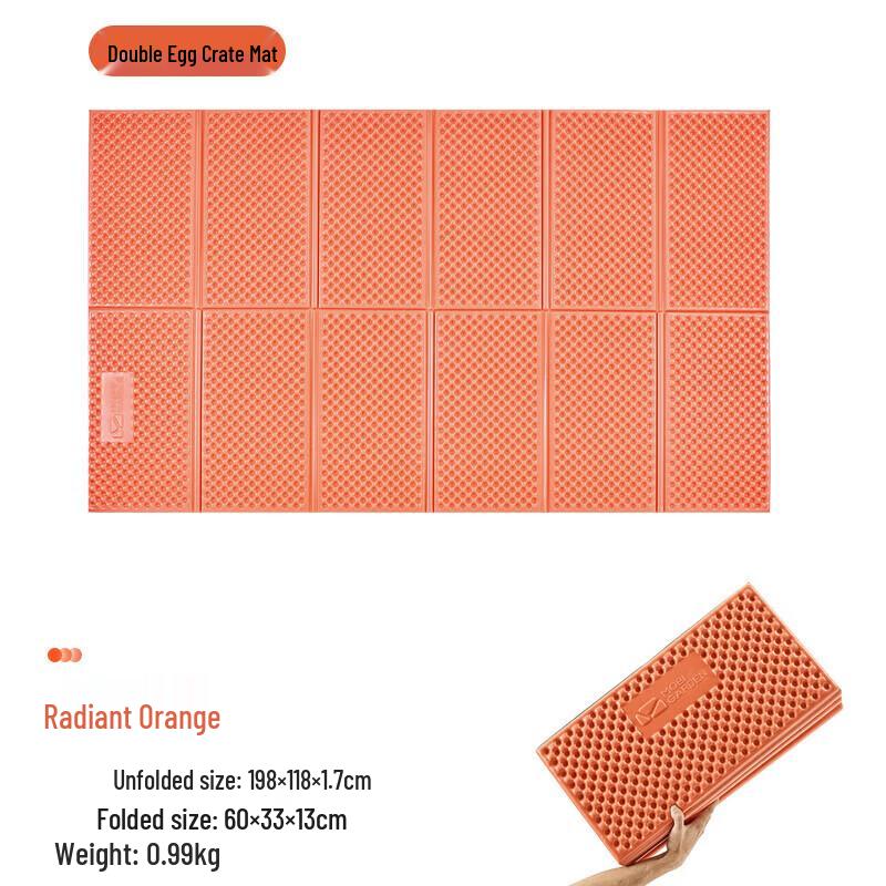 MOBIGARDEN NX20663007 Portable Outdoor Folding Double Sleeping Mat
