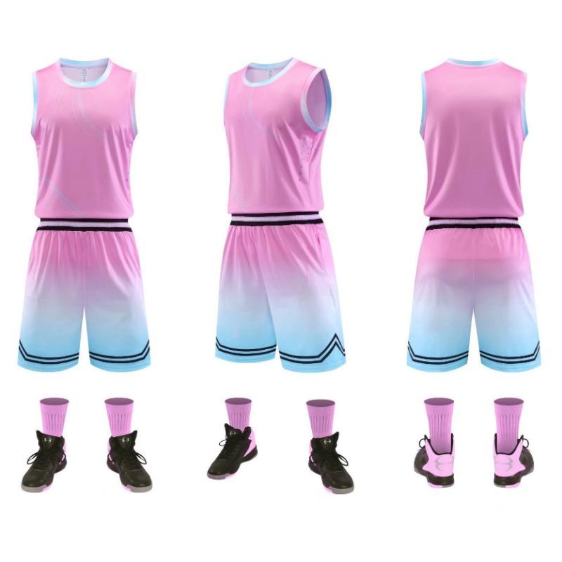 Latest Basketball Suit Adult Childrens Basketball Training Vest Breathable Competition Team