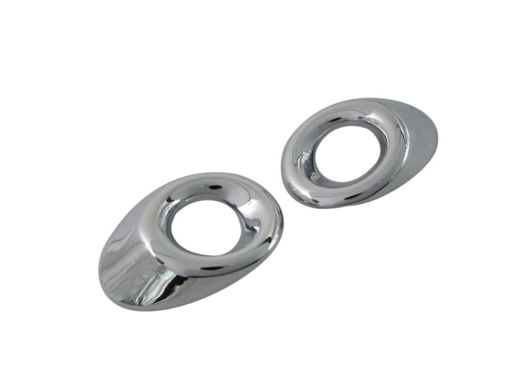 BRIGHTZ Chrome Fog Light Covers for Mazda Axela BM Compatible with Mazda Axela Part Number 26875 (Sedan) [FOG-COV-246] BM2AP, BM2FP, BM5AP, BM5FP,