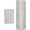 Breadboard Set 803 Tie and 400 Tie Points Solderless Bread board and 65 Pcs Flexible Breadboard Jumper Wires and 6PCS 170 Points