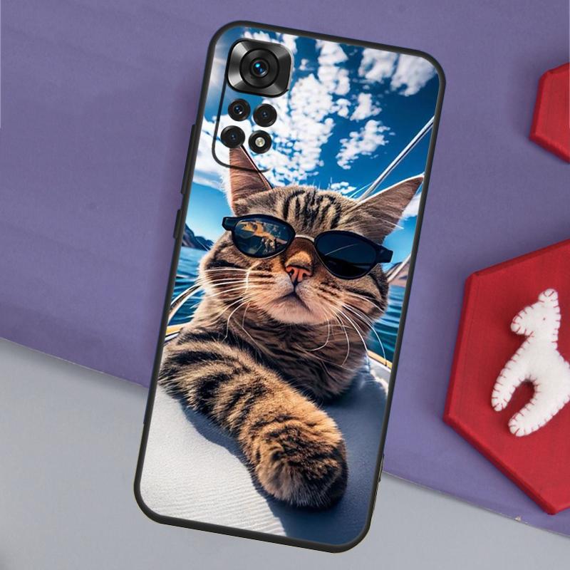 Kitted Cats Cute Funda For Xiaomi Redmi Note 13 14 Pro 12 11 9 10 9S 10S 11S 12S Redmi 14C 10C 12C 13C Case