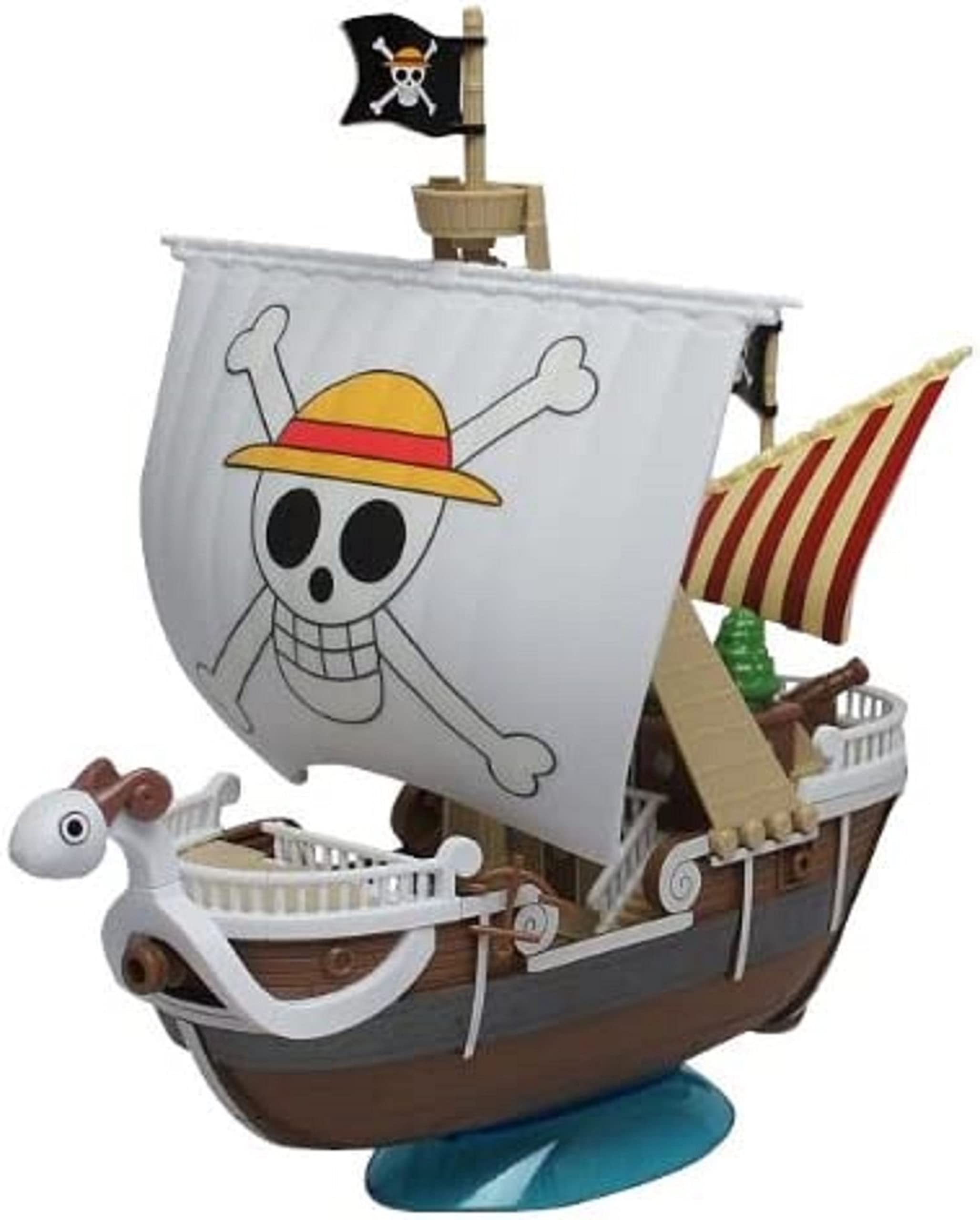BANDAI SPIRITS One Piece Коллекция Больших Кораблей Идущий Мери из ТВ-аниме ONE Пластиковая Модель (Из ЧАСТИ) Предварительно окрашенный белый