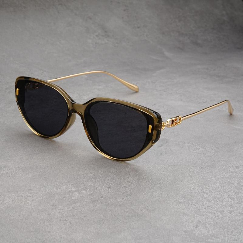 2025 New Vintage Fashion Small Cat Eye Sunglasses Ladies Metal Leg Sun Glasses Women Retro Luxury Original Designer UV400 Gafas