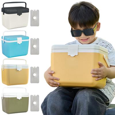 6L Izolovaný přenosný chladicí box Velká kapacita Mini mrazák Lednička Odolný inkubátor pro uchování čerstvosti pro venkovní akce