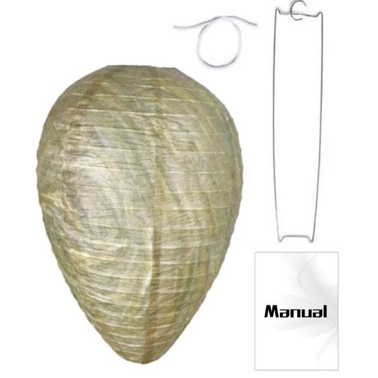 Wespenlaterne, realistisch, harmlos, einfache Installation, Wespennest, Köder, wasserdicht, realistisch, Wespenschutz, Gartenzubehör