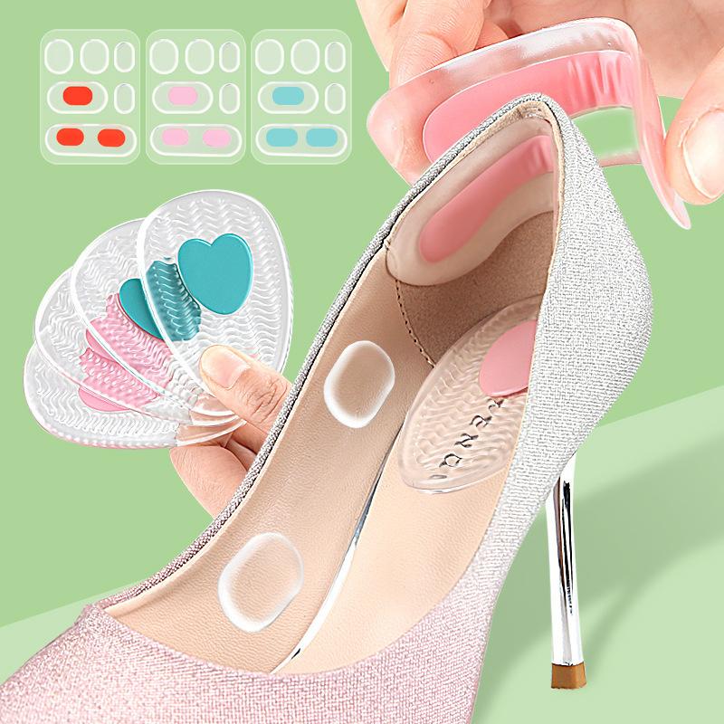 

GEL Shock Absorption Heel Anti-wear Sticker GEL High Heels Waterproof Bubble Random Sticker Gel Sticker Where Pain Sticker
