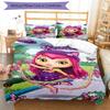 3Pcs Custom Name Little Charmers Bedding Set Duvet Cover Closure Includes 1Duvet Cover 2Pillowcases Soft And Comfortable For All Seasons