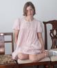 Sinun Lace Puff Dress (Pink)
