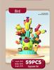 Children's DIY Cactus Interlocking Building Blocks - Educational Toy Set
