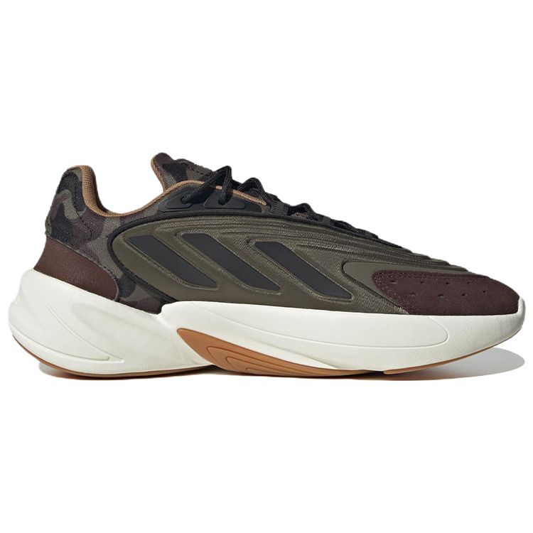 Adidas Ozelia Olive Strata Camo Men Sneakers Green Core-Black Mesa HP2857
