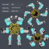 Deformable Luminous Gyro Toy: Educational Mechanical Fidget for Kids