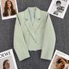 2024 Spring & Autumn Women's Elegant Small Suit: Versatile, Casual, Long-Sleeved Jacket