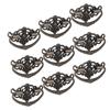 15 Sets Antique Handle Kitchen Cabinet Drawer Handle Pulls Zinc Alloy Cupboard Hardware Fitting