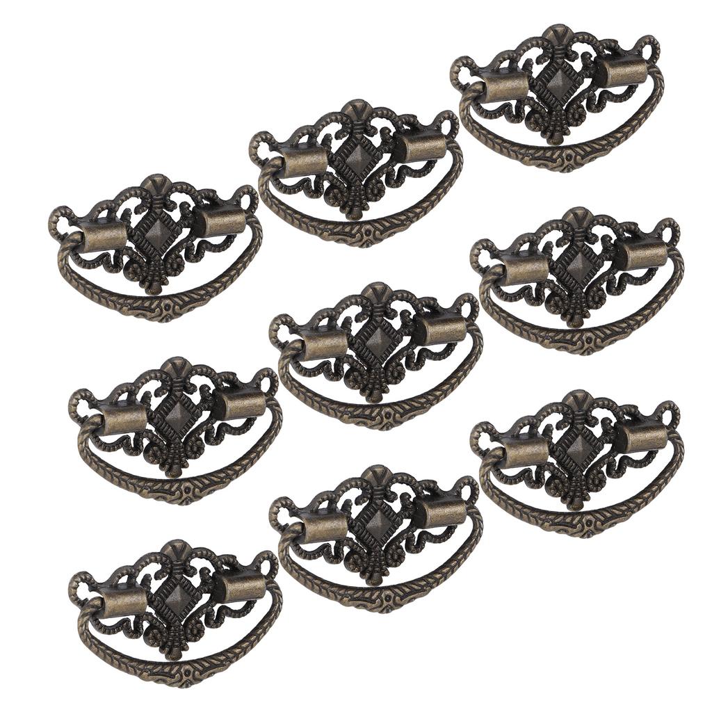 15 Sets Antique Handle Kitchen Cabinet Drawer Handle Pulls Zinc Alloy Cupboard Hardware Fitting