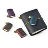 Pocket Leather Notebooks 1.25x1.88Inch Small Leather Journal Pocket Writing Pad For Women Keychain Bag Wallet Charm