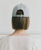 Nigaennikol Nicole Lettering Ball Cap_Gray