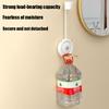Adjustable Hair Dryer Bracket In Bathroom Non Perforated Wall Mounted Hair Dryer Storage Rackbathroom Organizer And Storage Rack