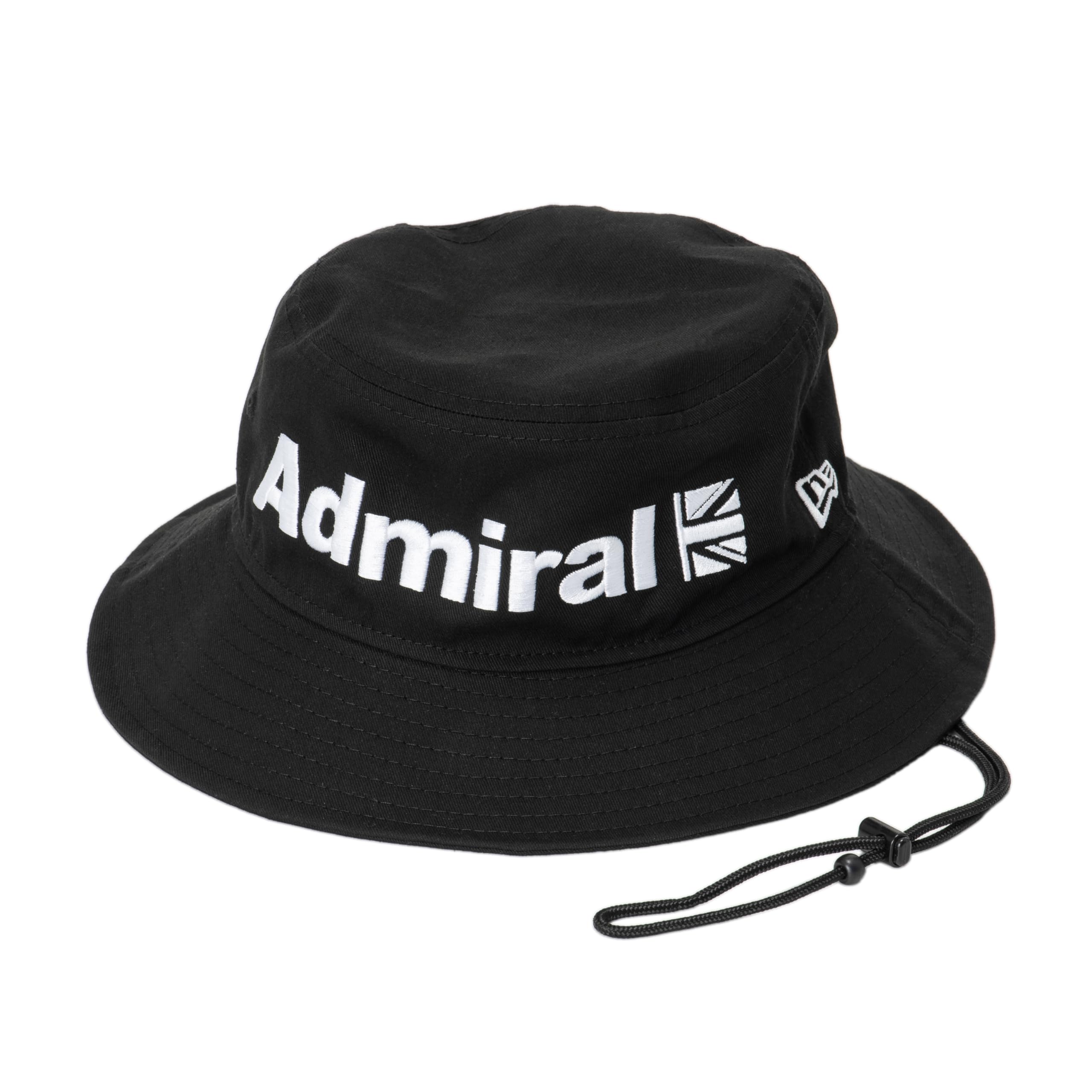 Кепка Admiral Golf, Коллаборация с New Era, Черная, ADMB5B0210