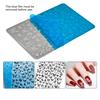 Professional Steel Nail Stamping Plate Floral Checkered Stripe Moon Apple Designs for DIY Manicure Art Tools