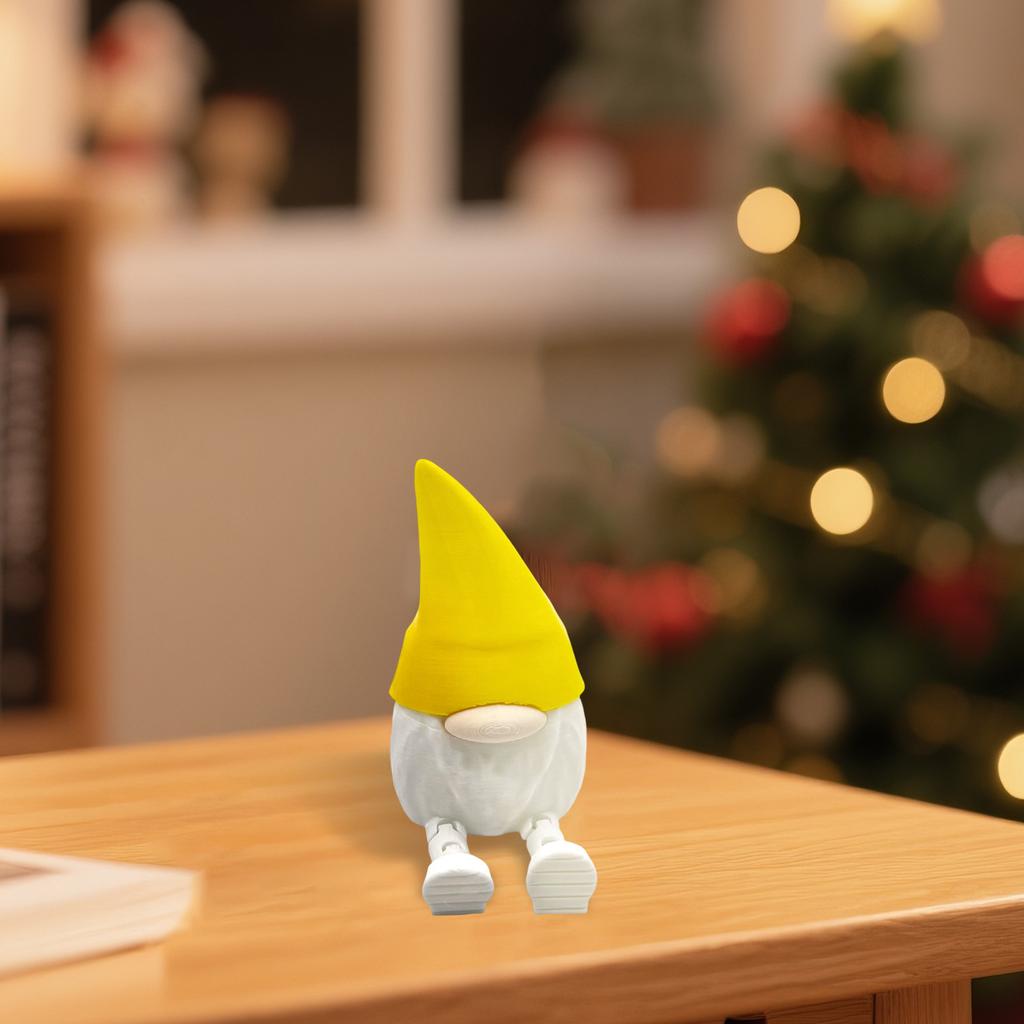 Gnom Ornament 3D-gedrucktes Spielzeug Weihnachts-Zwerg Ornament
