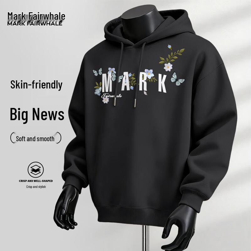 

Mark Fairwhale Men s Heavyweight Hooded Sweatshirt M
