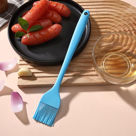 Pennello da cucina in silicone resistente al calore antiaderente senza giunture per BBQ lavabile in lavastoviglie per uso alimentare per cottura grigliatura