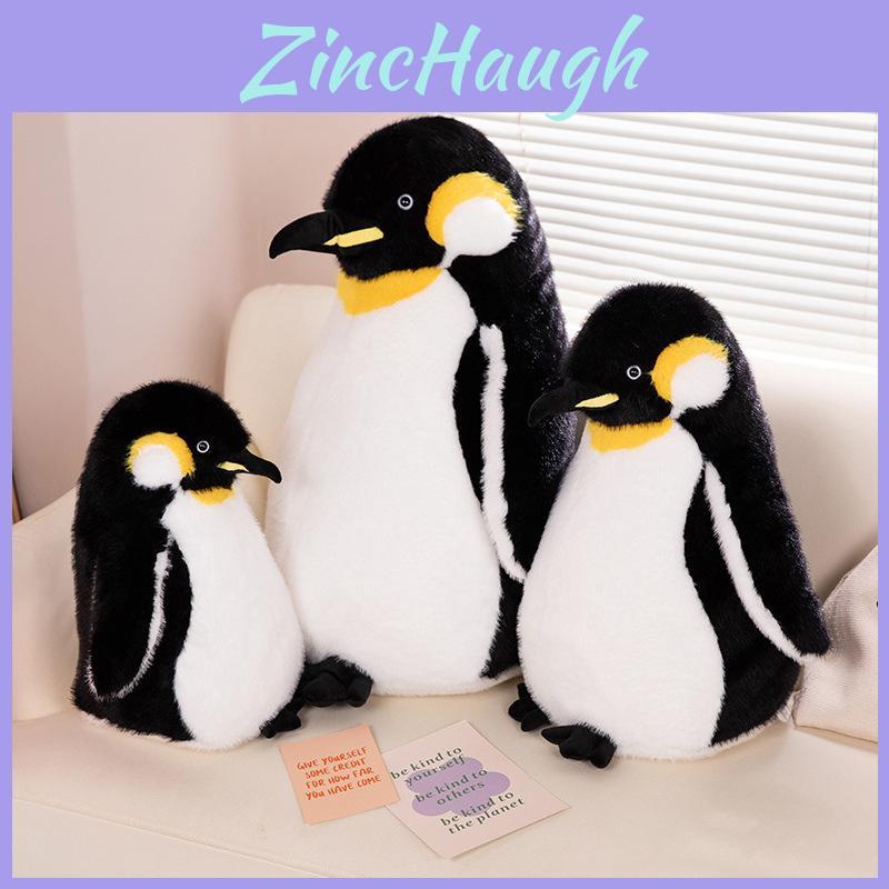 Cute Realistic Penguin Plush Doll Ocean Park Souvenir Short Plush Stuffed Toy