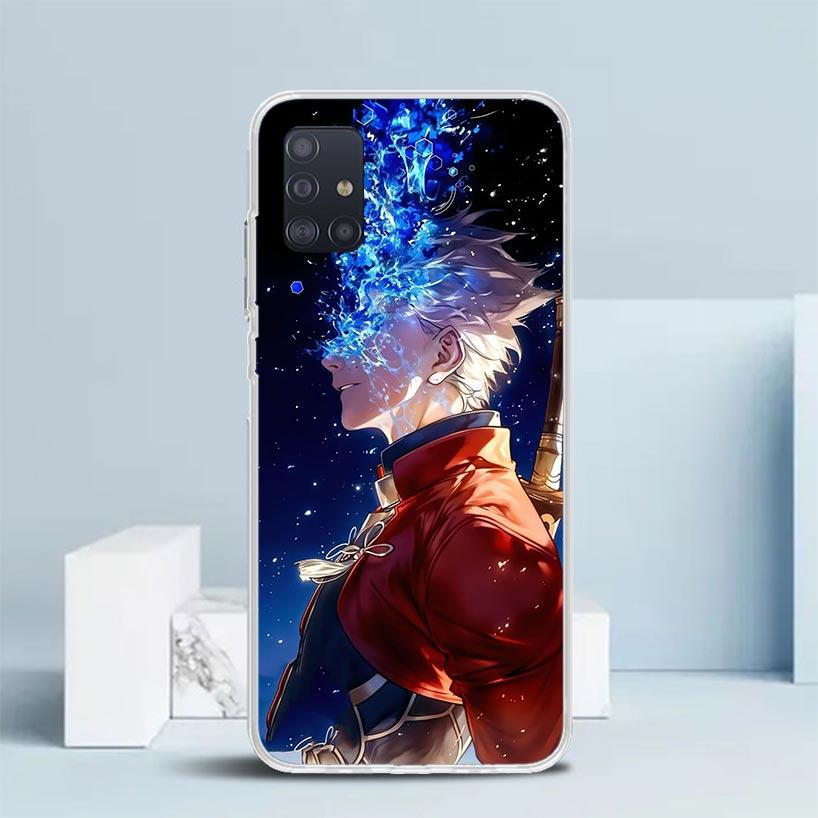 

Fate Zero Stay Night Archer Soft Cover for Samsung Galaxy A12 A22 A32 A52 A72 A02S Phone Case Note 20 Ultra 10 S10 Plus A51 A71 Samsung A51 4G